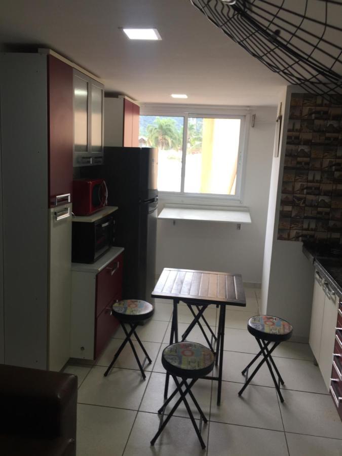 Apartamento Vista Lateral Mar Massaguacu Caraguatatuba Exterior foto